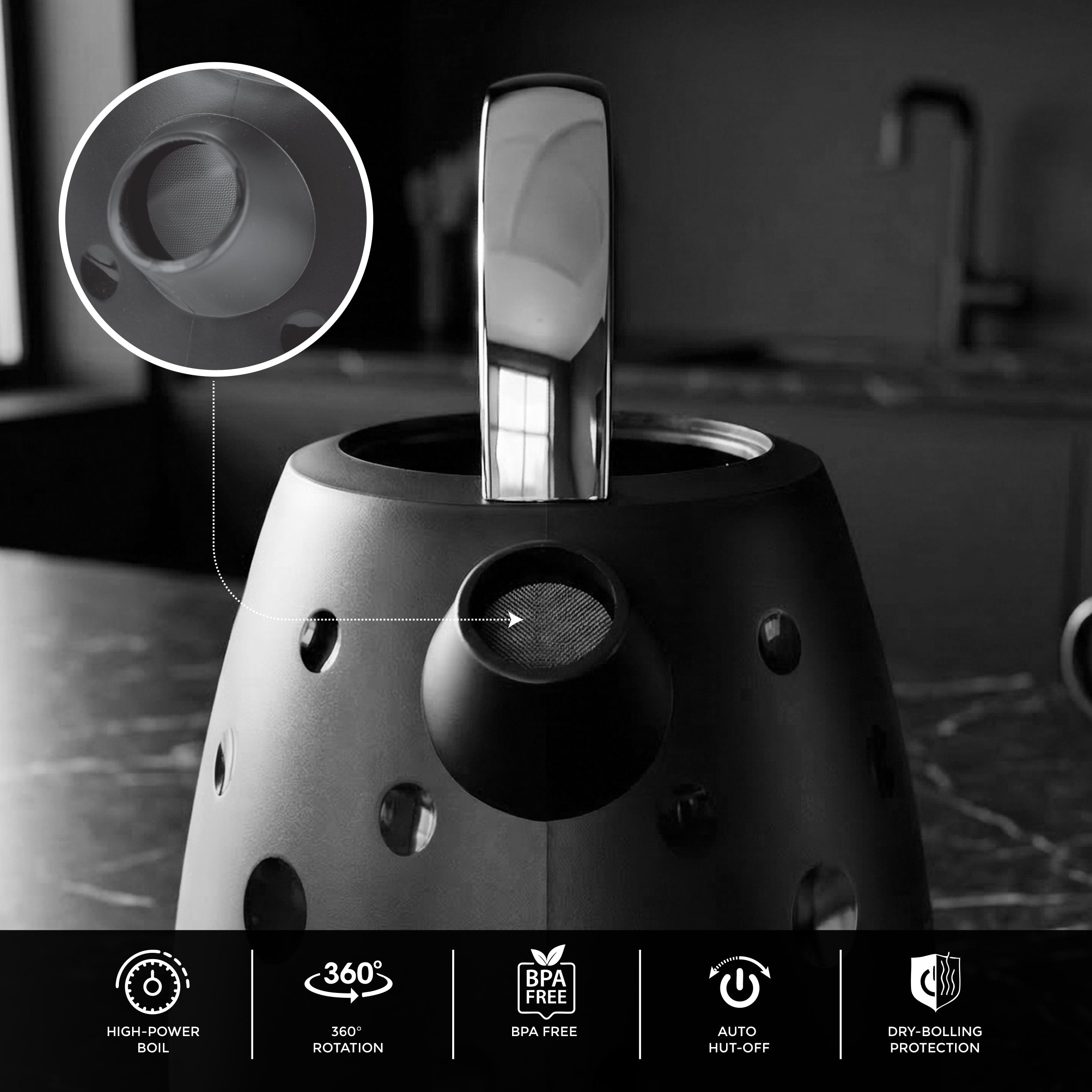 Electric Kettle (Best Quality) – VE-EK67