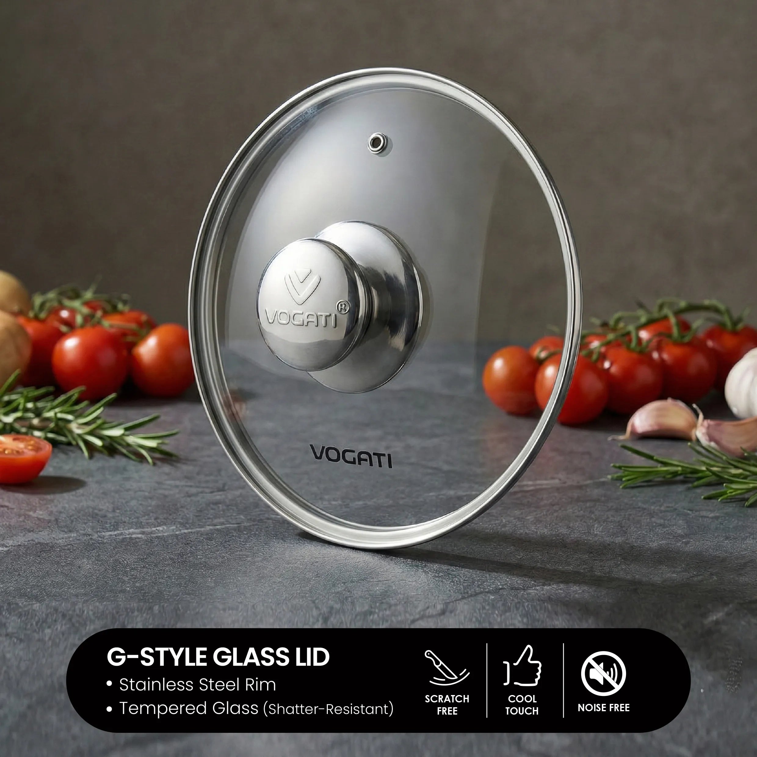 VOGATI Classic Series Non-Stick Casserole (Titanium Granite Coating) CW-SP-C