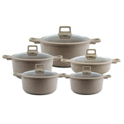 VOGATI Milan Series 10 PCS Non-Stick Induction Cookware Set - CW-STN10
