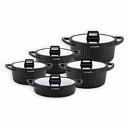 Vogati Valencia series die cast, Florence Series 10-Piece Cookware Set