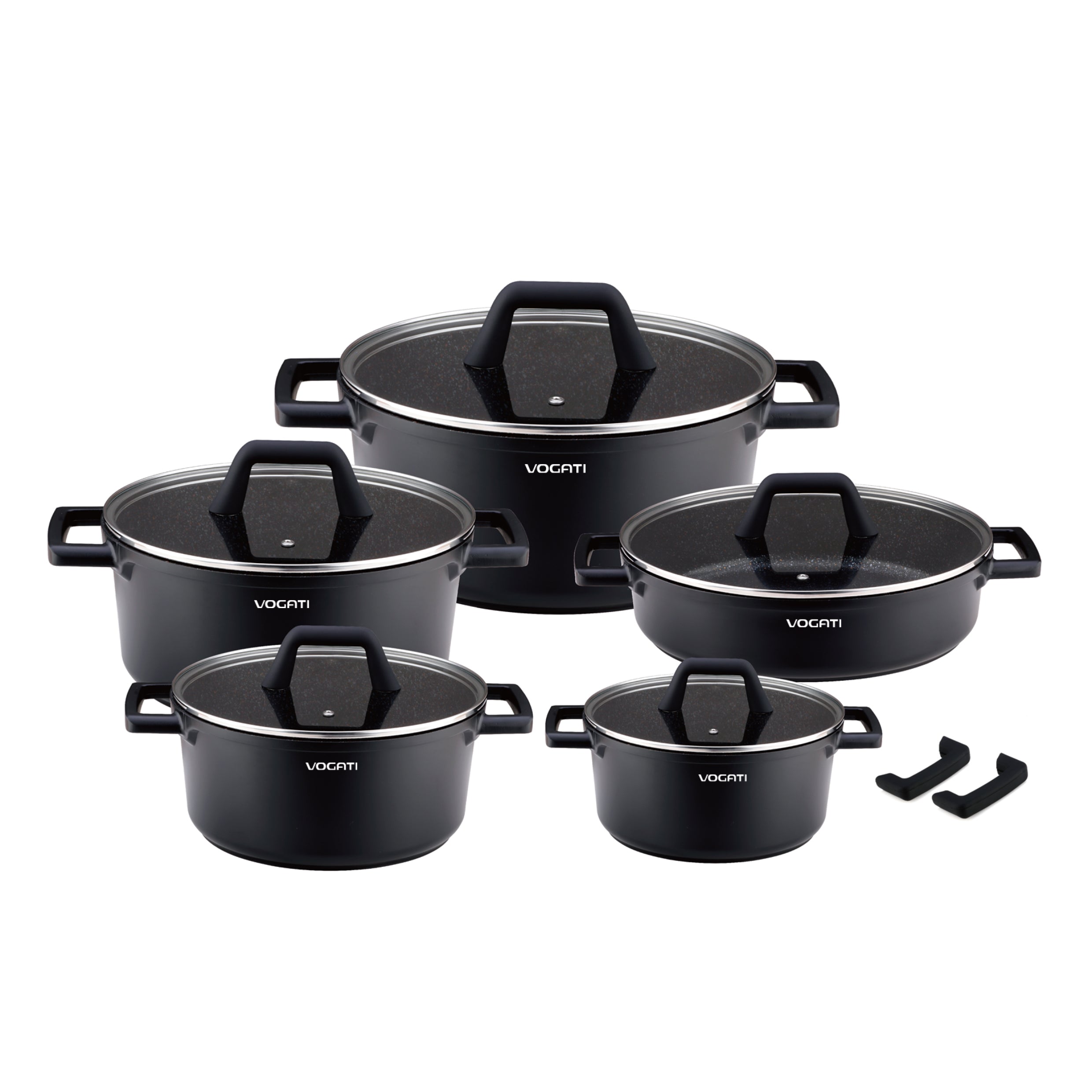 Vogati Florence series die cast, Florence Series 10-Piece Cookware Set