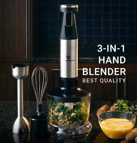 3-in-1 Hand Blender (Best Quality) – VE-HB13