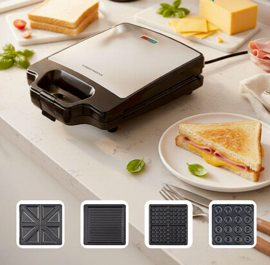 4-in-1 Sandwich Maker – VE-SWM03